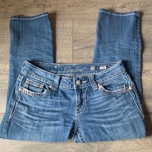 Miss me womens capris size 28